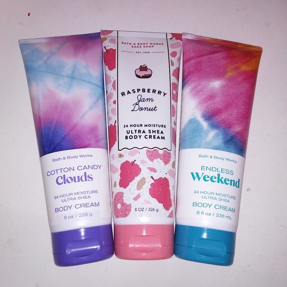 Set of 3 Bath & Body‎ Works Body Cream